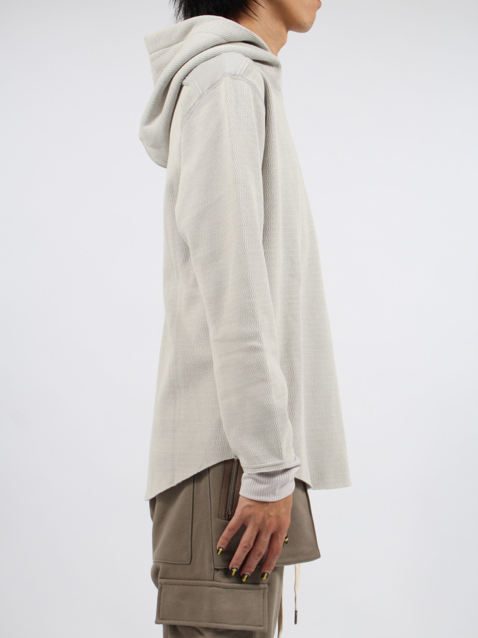 NAPE_ - 【24AW】サーマル パーカー / THERMAL HOODIE / アイス