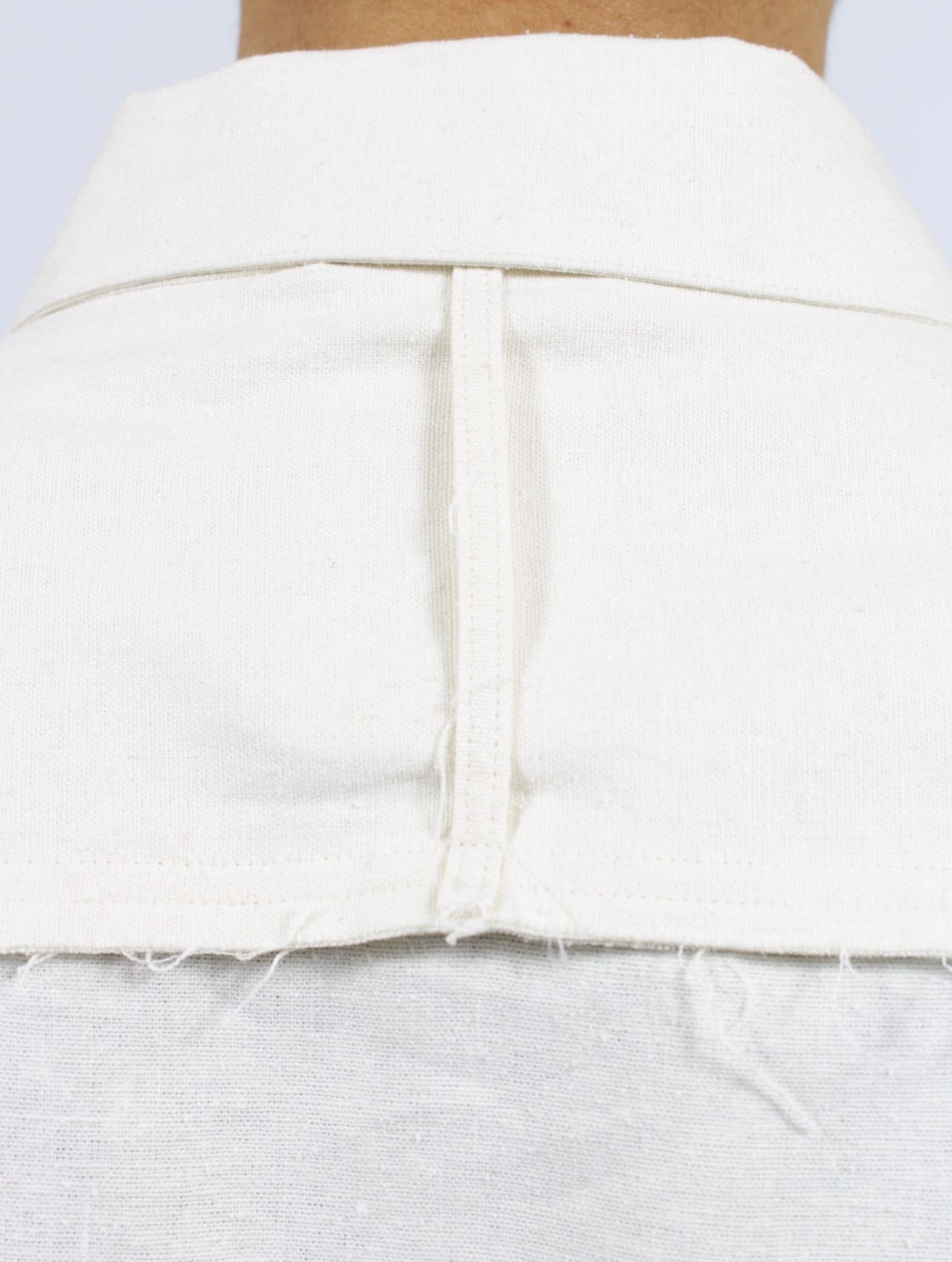 【25SS】シルクリネン パジャマ シャツ / SILK LINEN PAJAMA SHIRT.13 / オフホワイト