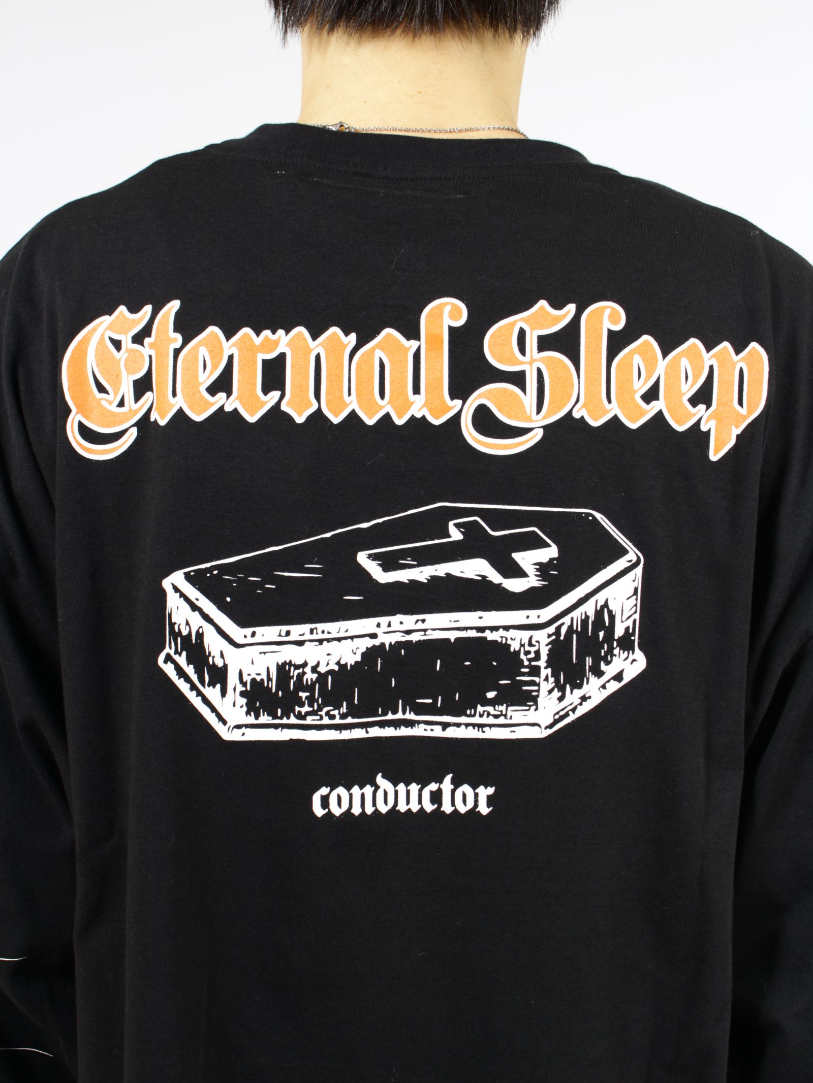 【26SS】スパイダー ウェブ ロングスリーブ Tシャツ / SPYDER WEB LONG SLEEVE T-SHIRT / ブラック