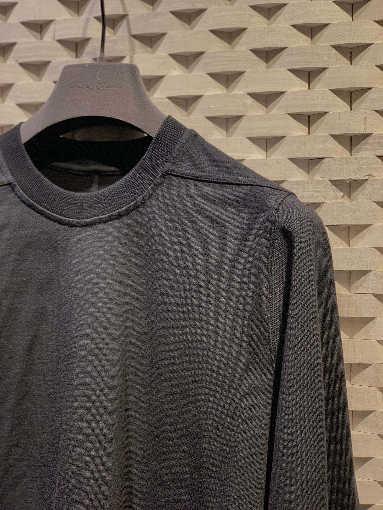 Rick Owens SHORT CREWNECK LS 2枚セット - Tシャツ/カットソー(七分/長袖)