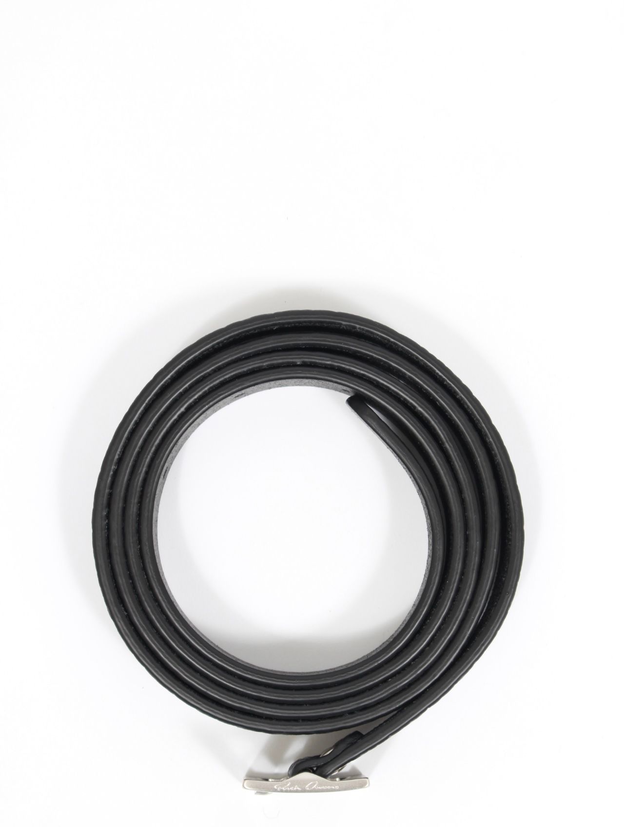 【25AW】ミニ ストゥージーズ レザー ベルト / MINI STOOGES BELT / ブラック