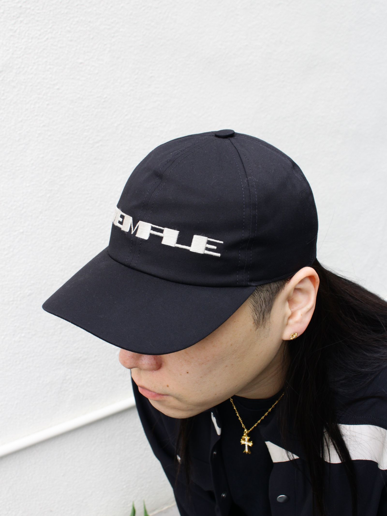 【26SS】ベースボール キャップ / BASEBALL CAP / ブラック×パール