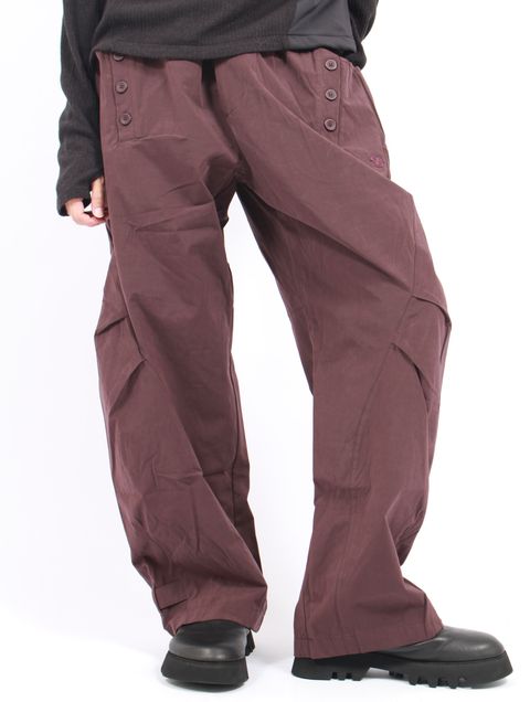 【25AW】タイ パンツ / TIE PANTS / ワイン