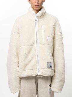 【26AW】 ワイド バック ボア ブルゾン / WIDE BACK BOA BLOUSON / ホワイト