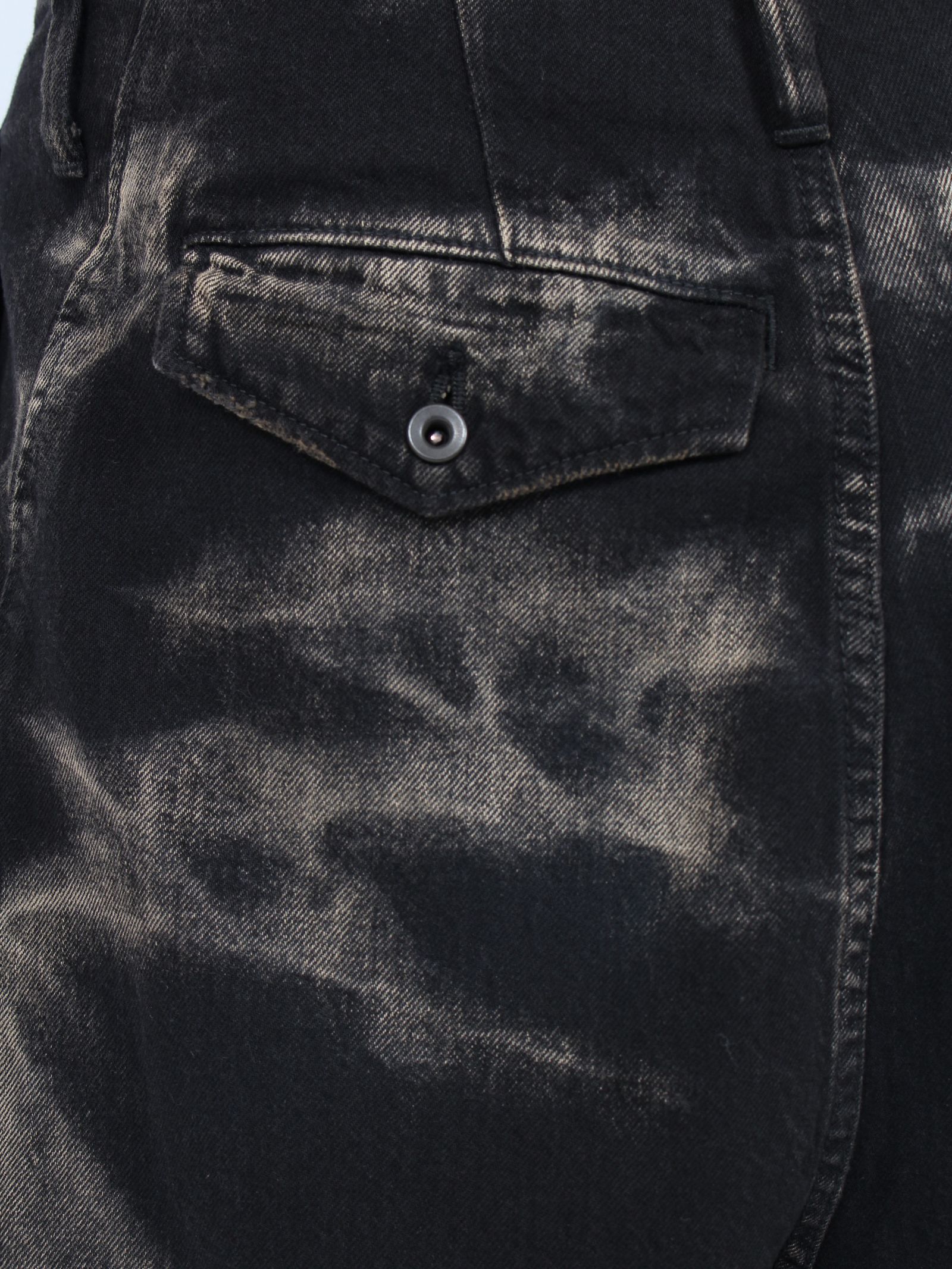 JULIUS - 【24AW】10oz ダメージ ワイド デニム パンツ / 10oz