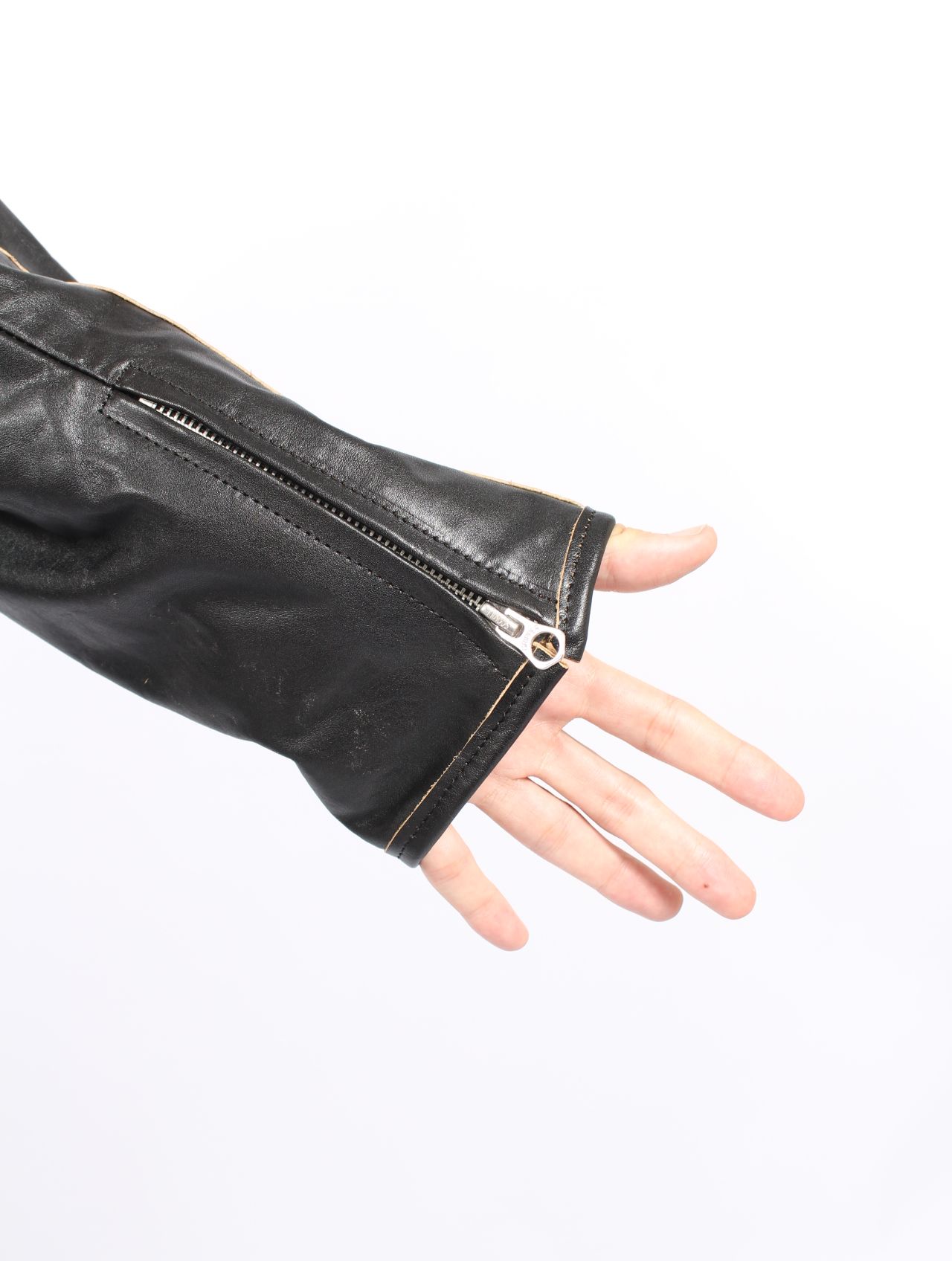 【25AW】ボーン デタッチャブル レーサー ライダース / DETACHABLE RACER RIDERS Ver, BONE / ブラック