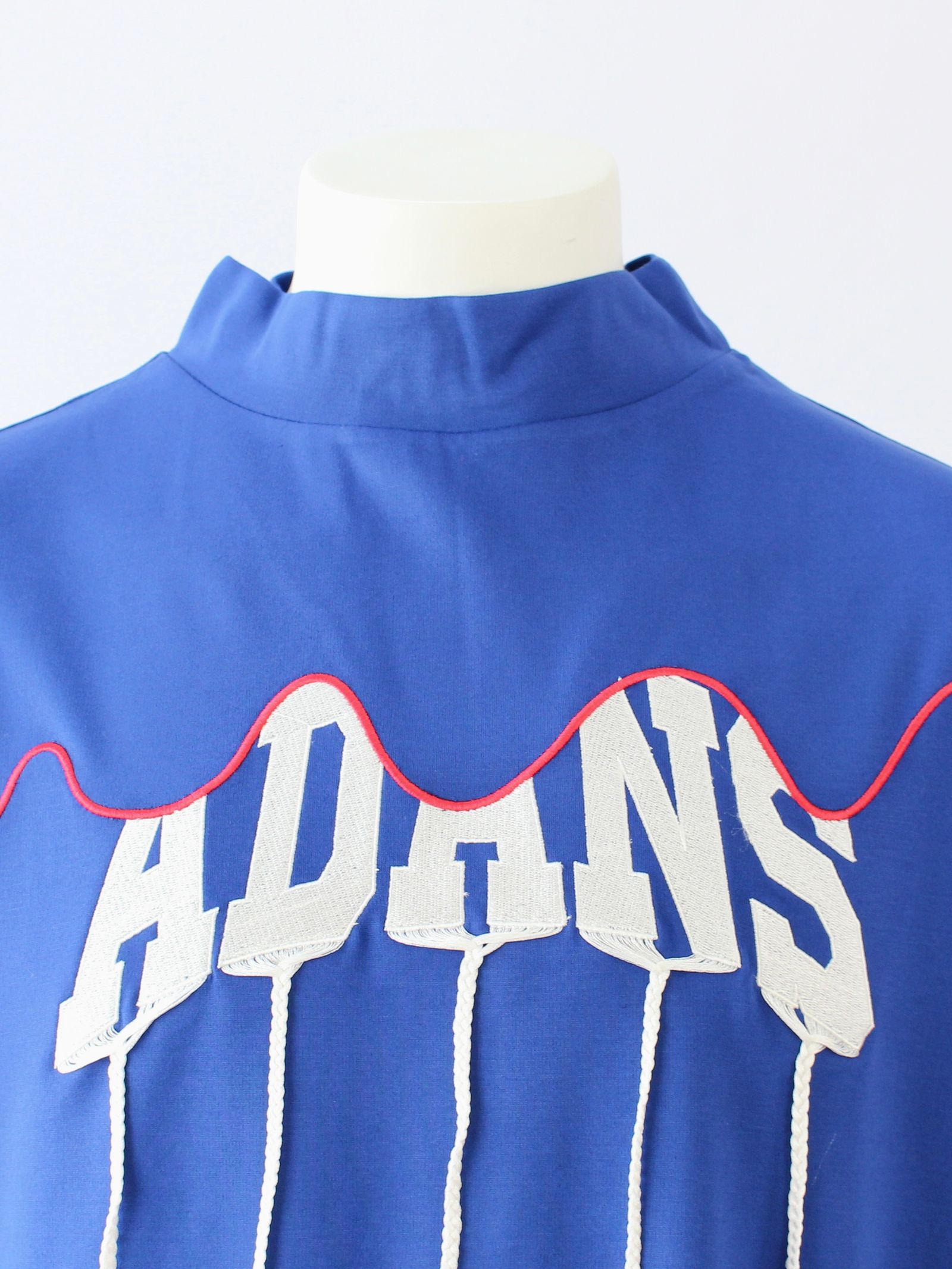 ADANS フリンジ Tシャツ / ADANS BRAID TEE / ブルー