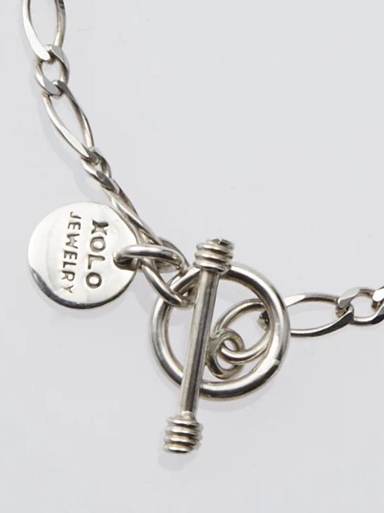 オーバル ミューチュアル リンク ブレスレット / OVAL MUTUAL LINK BRACELET -4mm- / シルバー
