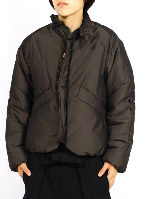 【25AW】カナボウ パファー ジャケット / 金棒 PUFFER / ブラウン