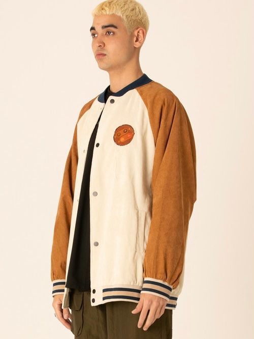 コントローラー スタジアム ジャケット スタジャン / CONTROLLER STADIUM JACKET / ベージュ