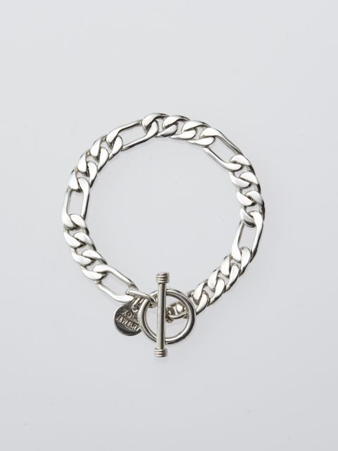 フィガロリンク ブレスレット / FIGARO LINK BRACELET -6mm- / シルバー