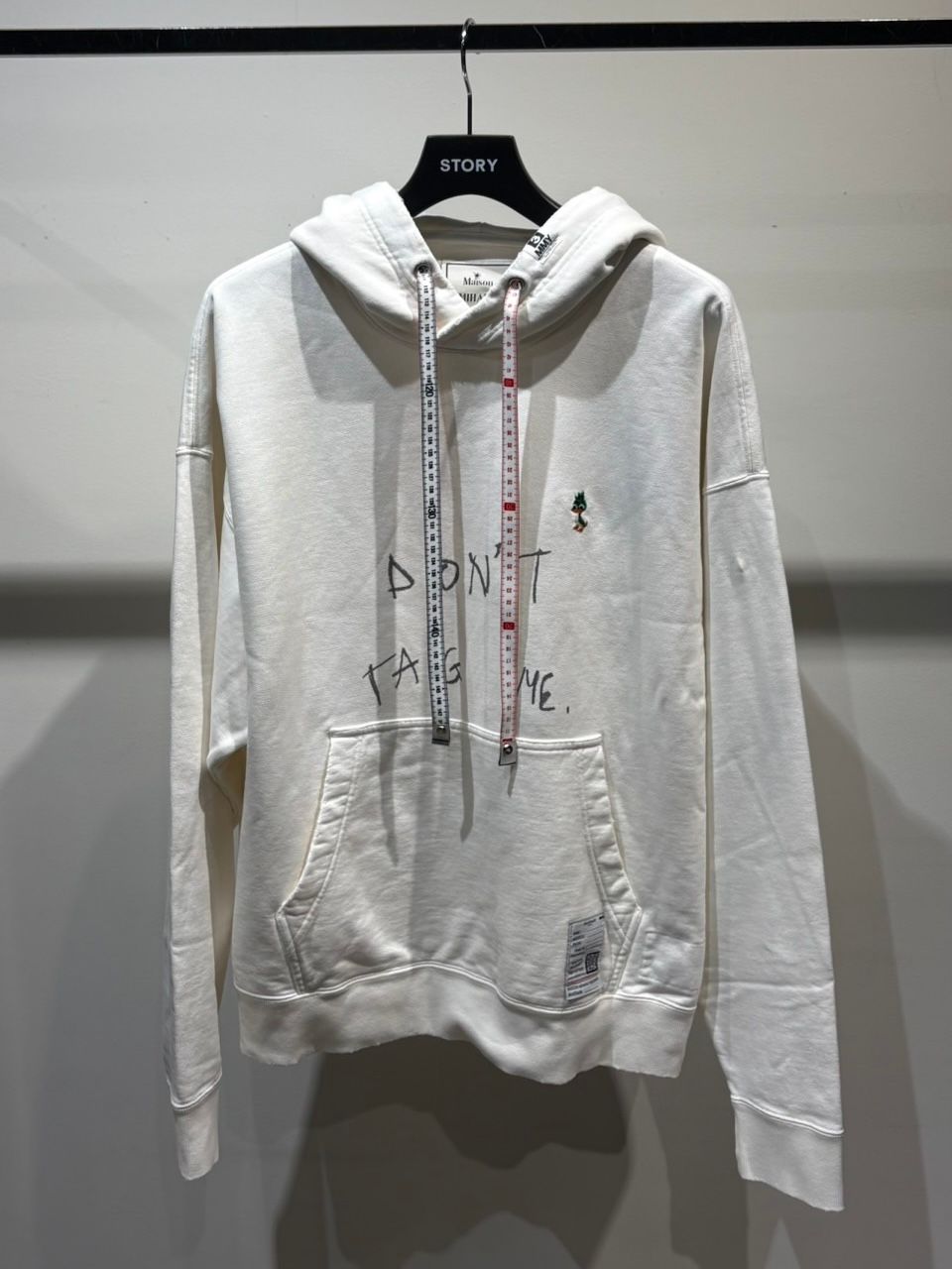 【26AW】 ドント タグ ミー スウェット フーディー / DON'T TAG ME, SWEAT HD / ホワイト