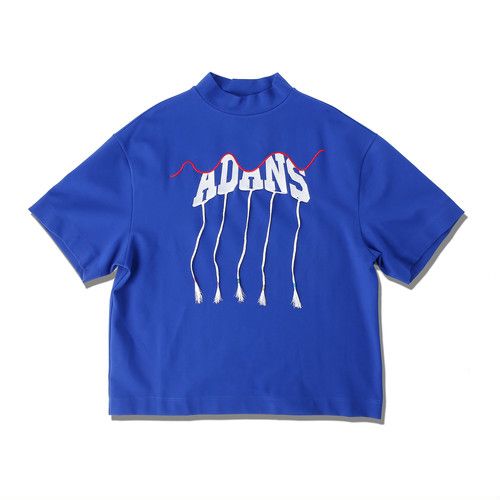ADANS フリンジ Tシャツ / ADANS BRAID TEE / ブルー