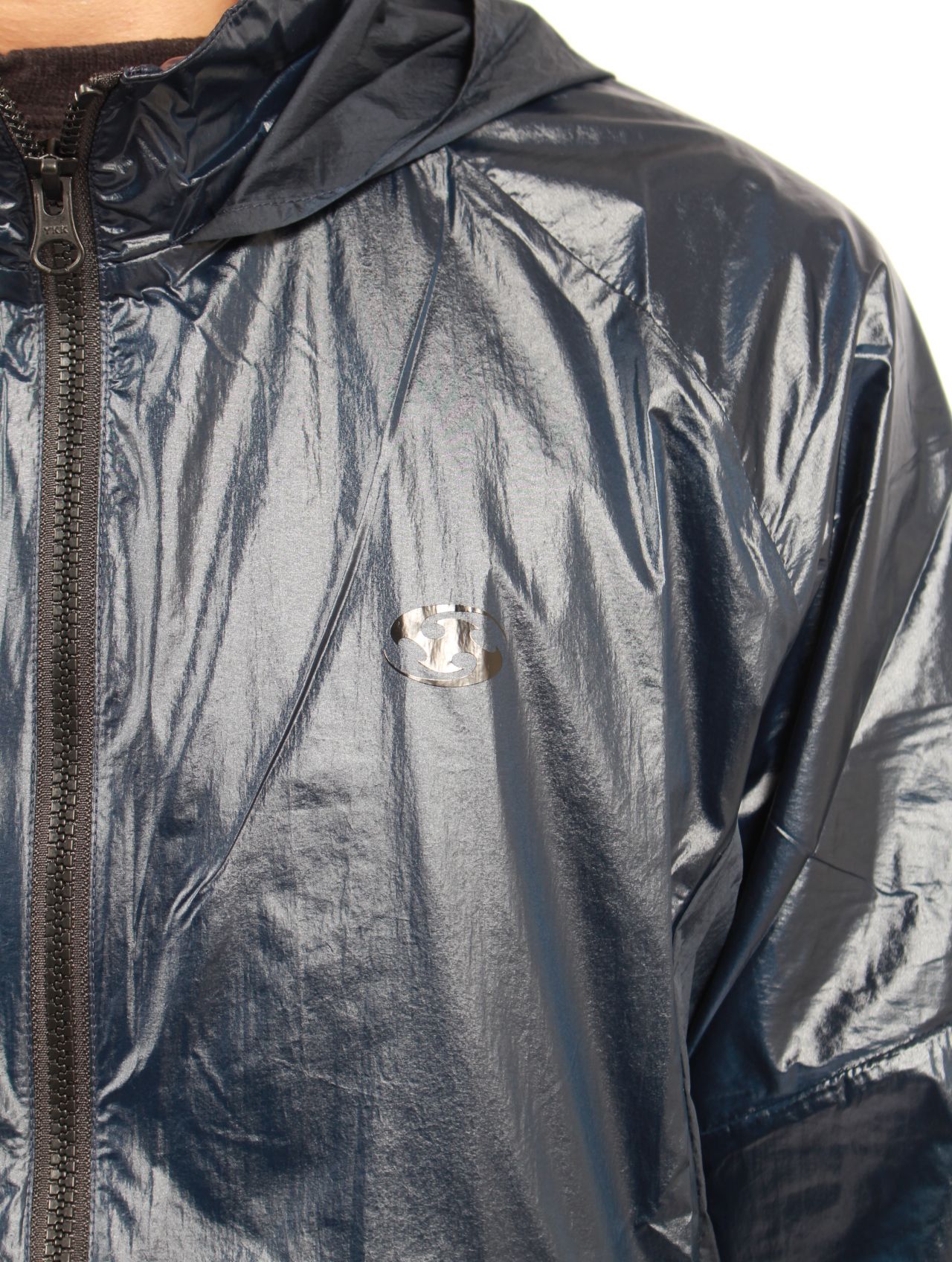【25AW】シャイニーナイロン ラスター ジャケット / LUSTER JACKET / ネイビー