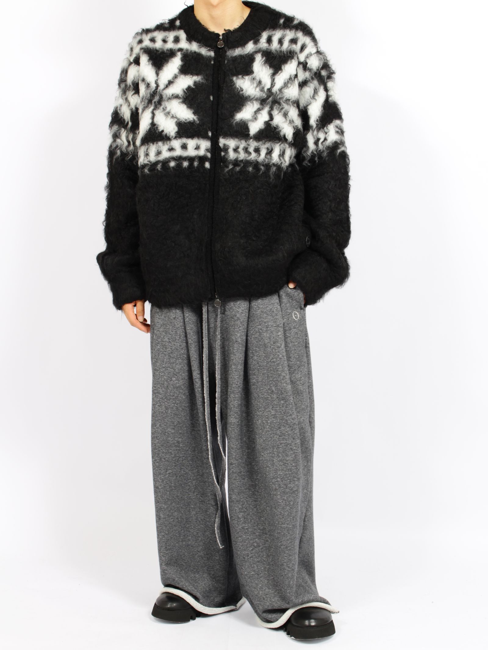 【26AW】スノーウィー フェアリセール カーディガン 長袖 / SNOWY FAIRISELE / ブラック