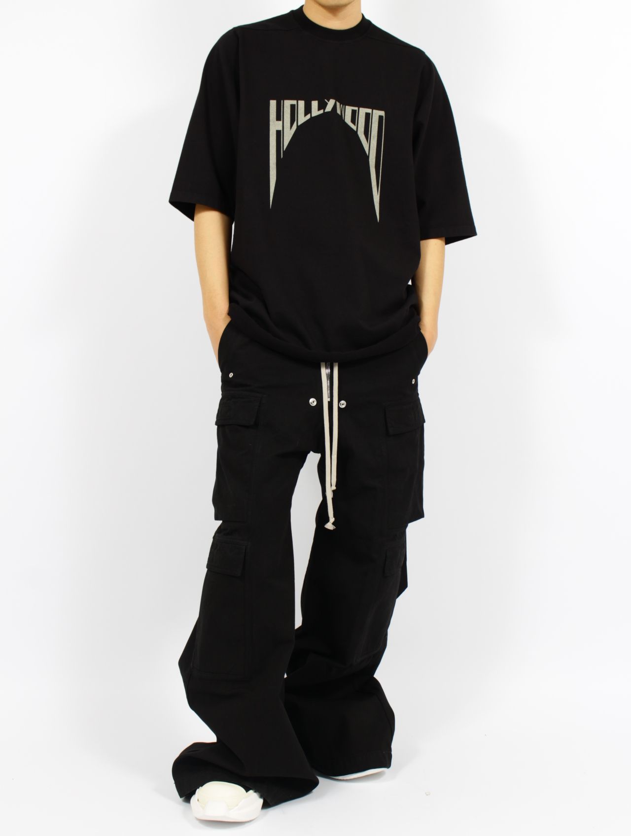 RICKOWENS♡DRKSHDW ハリウッドプリント半袖Tシャツ RICK OWENS DRKSHDW - 【25SS】DRKSHDW プリント 半袖 トミー T