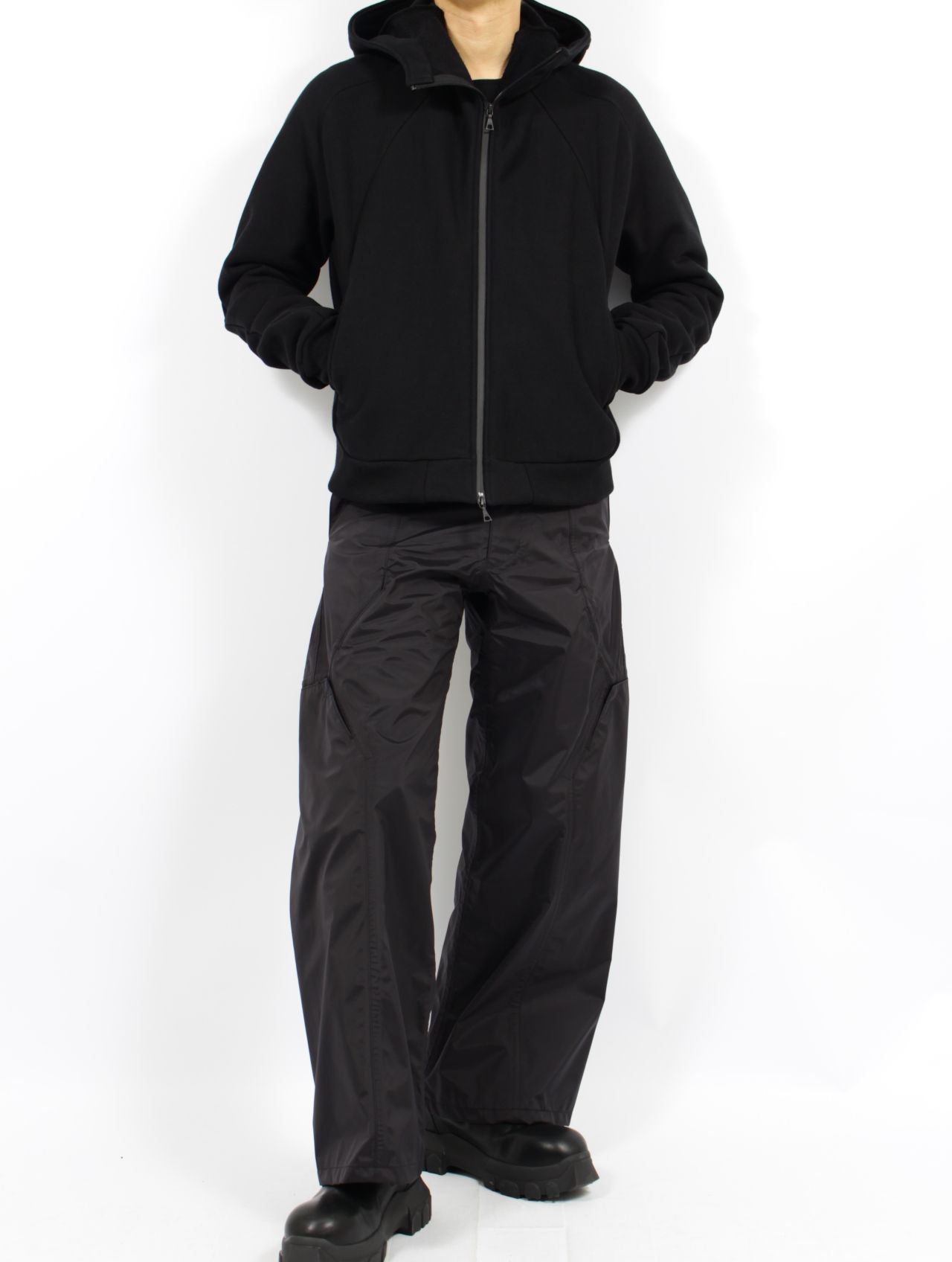 【25SS】L5 スウェット パーカー / L5 Sweat Parka / ブラック