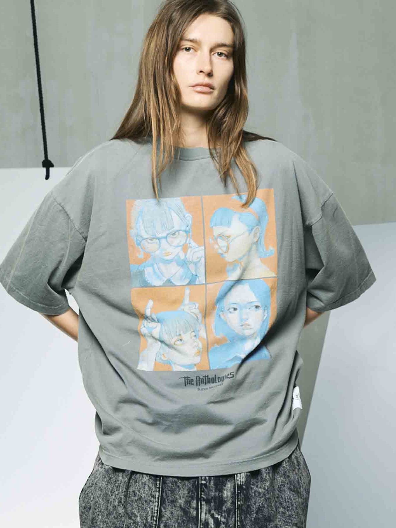 壁画の様なお馬さんデザインが印象的HermesvelkylovTシャツ VINTAGE EL】きつね柄長袖シャツ サクラスタイルセレクション 11