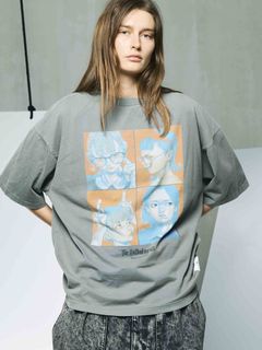 古塔つみ 描き下ろし オーバーサイズ Tシャツ / COTOH 1st ALBUM T-SHIRT / グレー