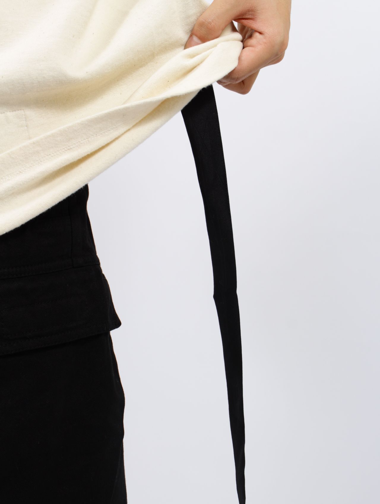 【25SS】タープT ノースリーブ カットソー / TARP T / ナチュラル × パール
