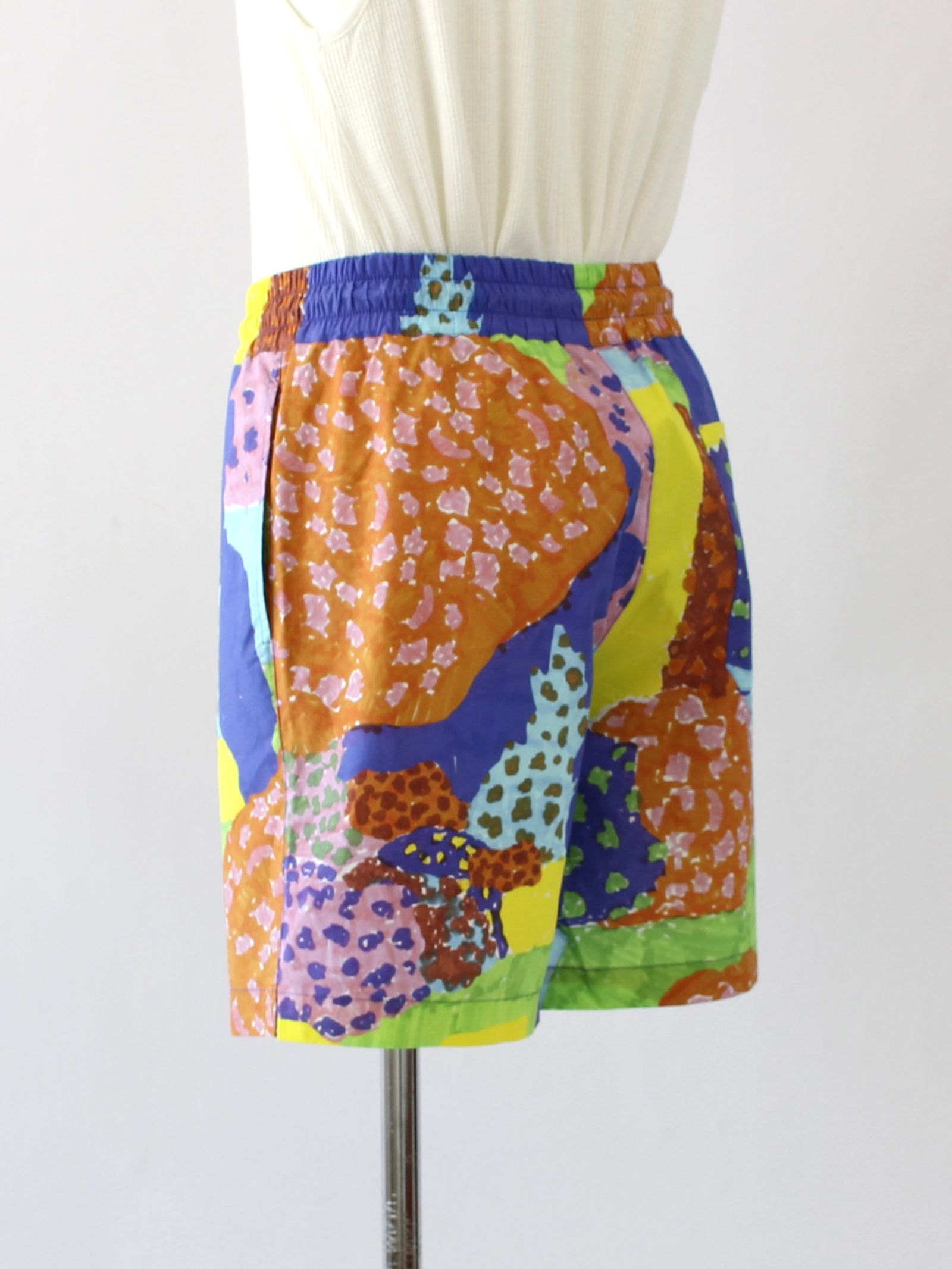 樹木柄 アートショートパンツ / SHORT PANTS IN ALL OVER “ALBERI” / マルチカラー