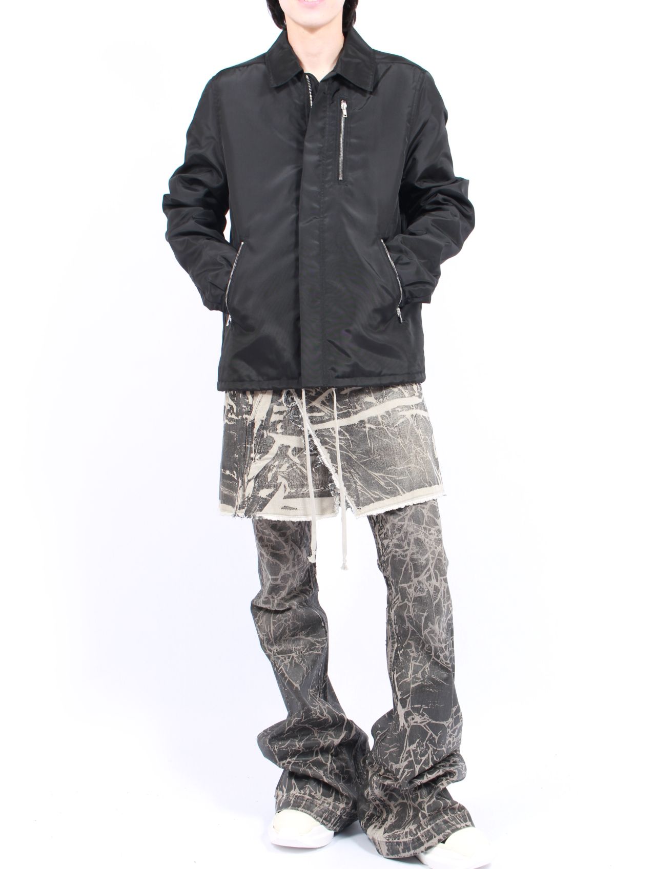 【25AW】スナップ デニム スカート / SISYSNAP SKIRT / ブラック