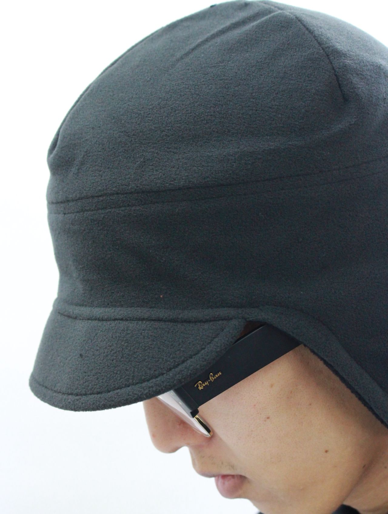 【25AW】フリース キャップ / FLEECE CAP / チャコール