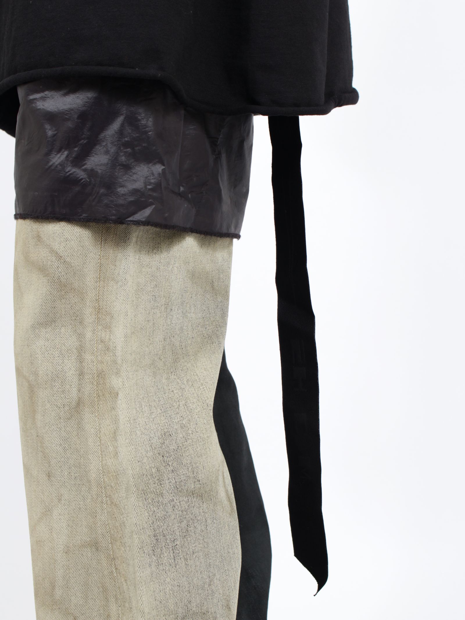 【26SS】ジャンボ Tシャツ / JUMBO SS T / ブラック×ミルク