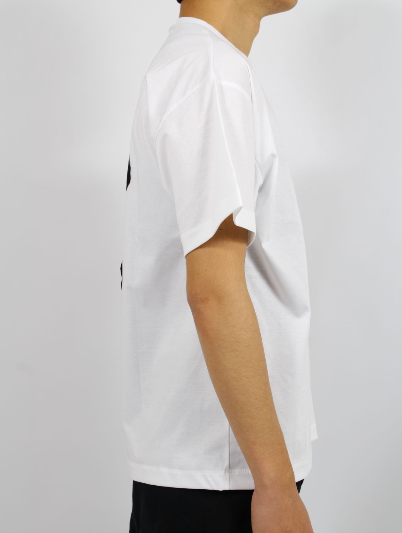 【25SS】パターン B パッチワーク ティー A 半袖 カットソー / PATTERN B-PATCHWORK TEE A / ホワイト×ブラック