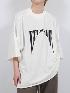 【25SS】DRKSHDW プリント 半袖 トミー Tシャツ / TOMMY T / ミルク×ブラック