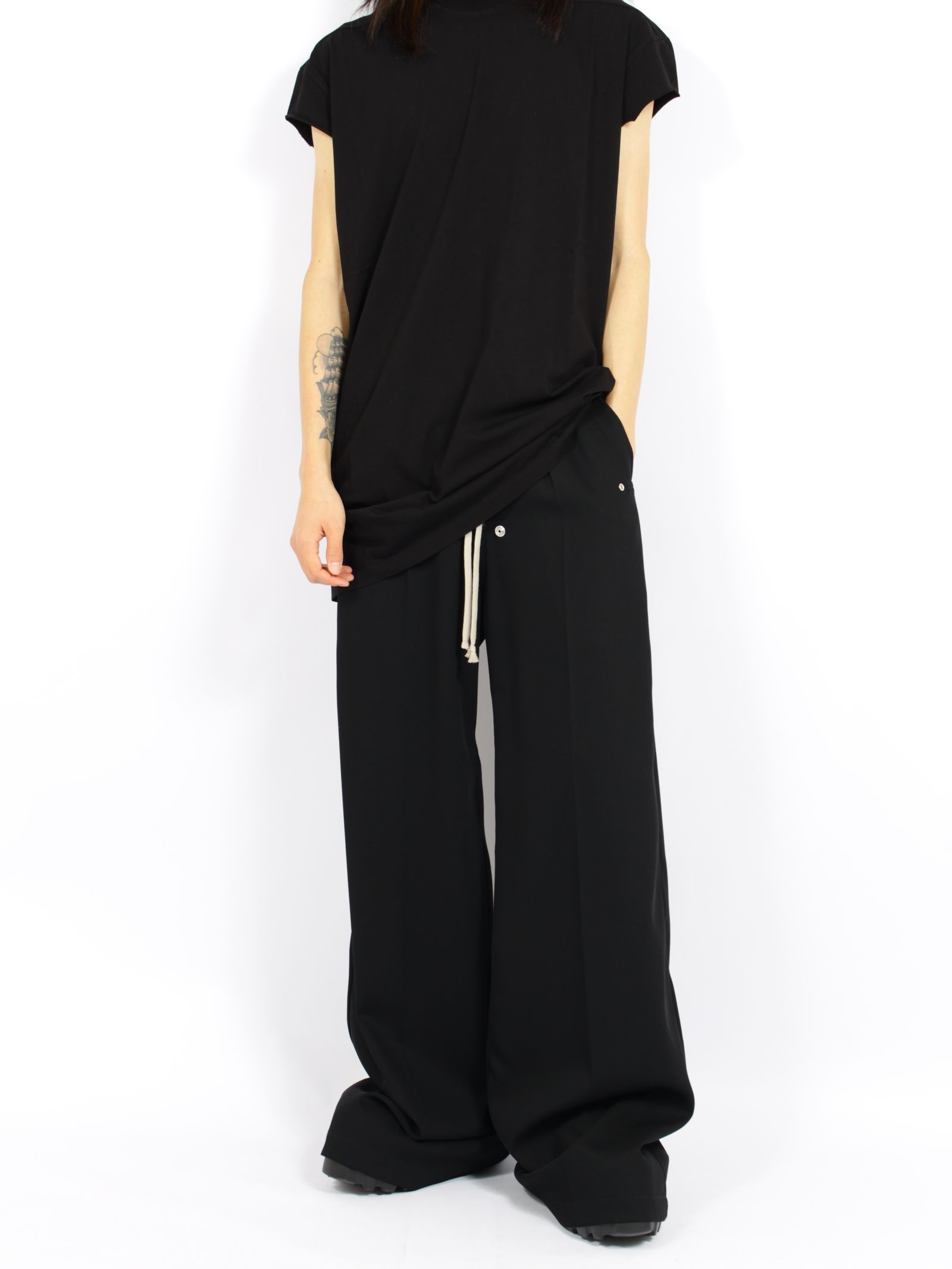 【26AW】リック ジャンボ Tシャツ ノースリーブ / RICK S JUMBO SS T / ブラック