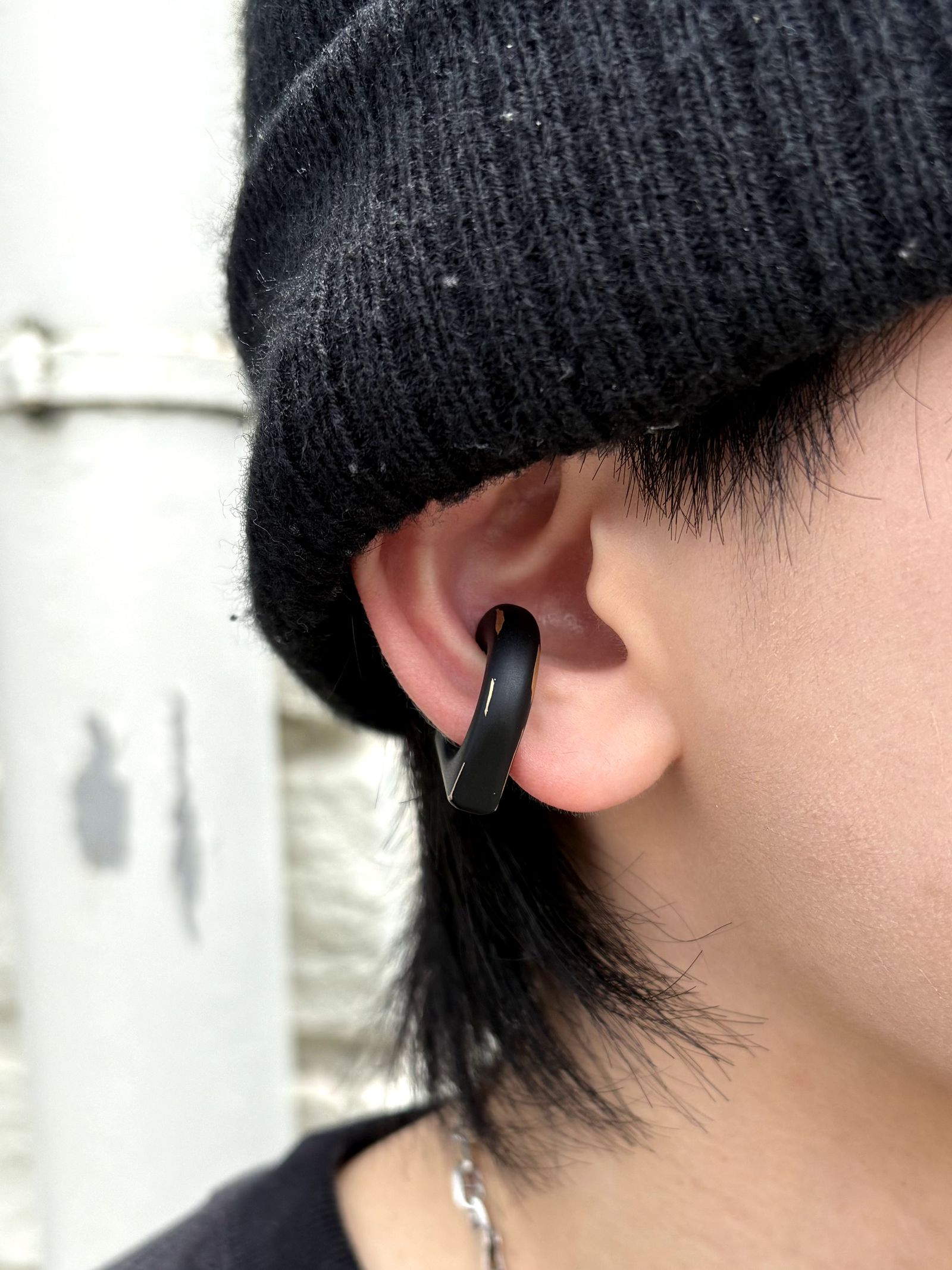 リックオウエンス　イヤーカフ Rick Owens Prong イヤーカフ | シルバートーン | FARFETCH JP
