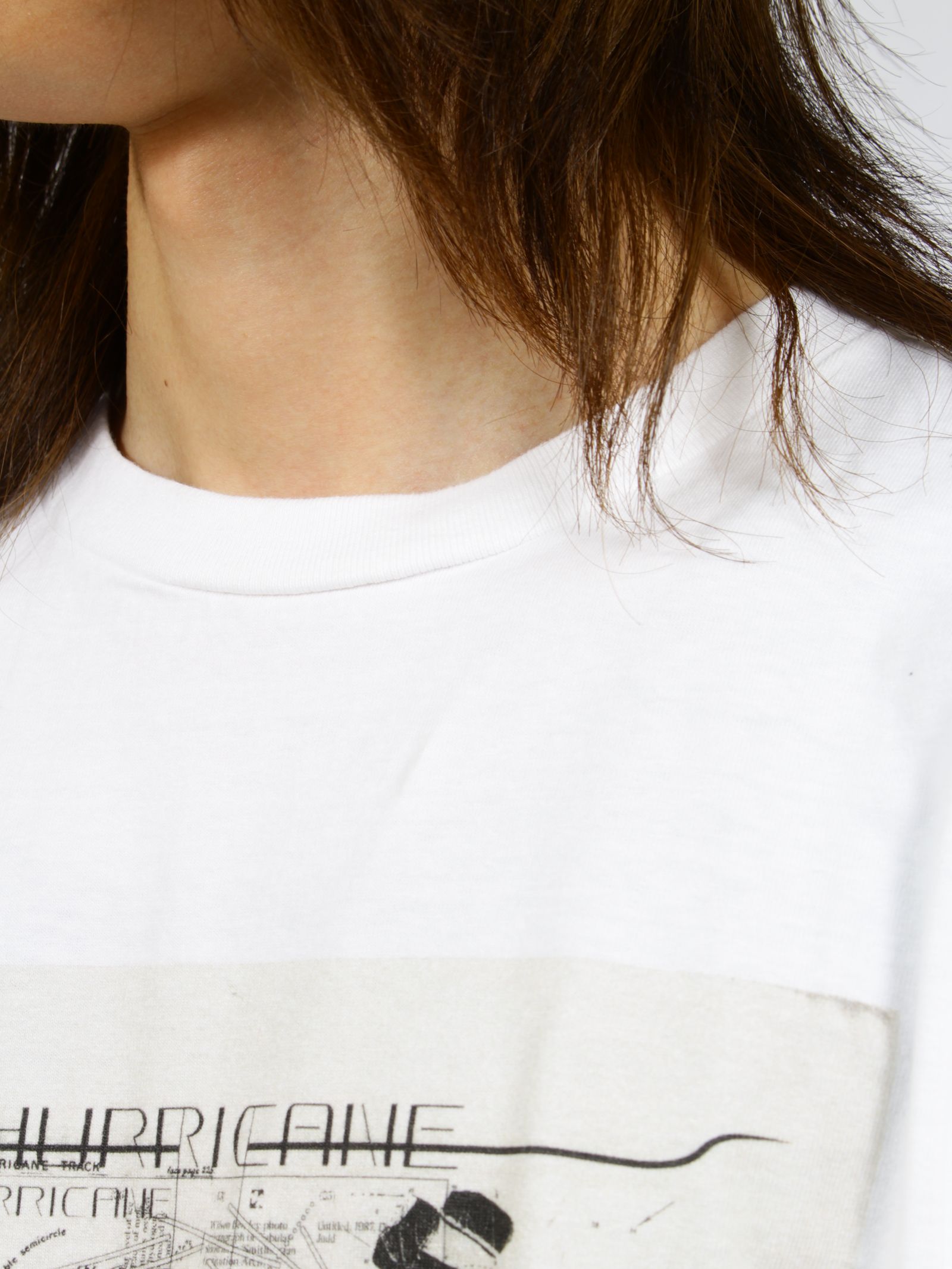 【26SS】ハリケーン グラフィック Tシャツ / HURRICANE GRAPHIC TEE / ホワイト