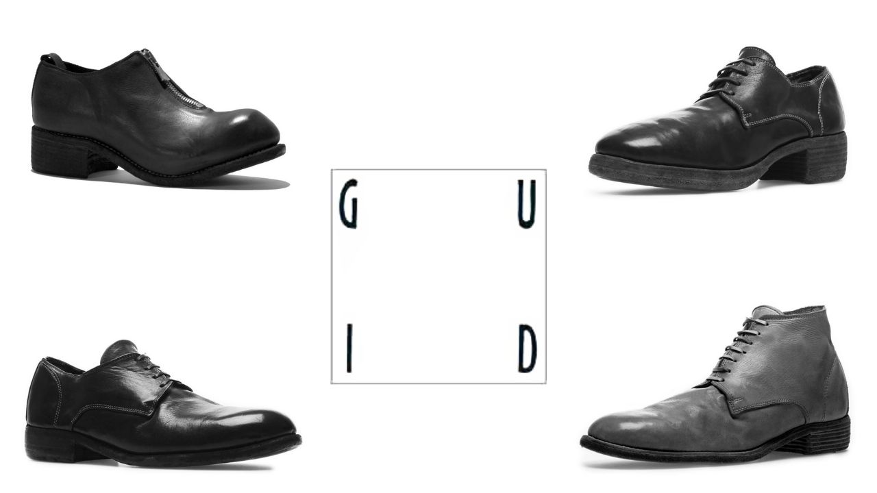 GUIDI - 【792Z】 ロバ革 クラシック ドンキーレザー ダービーシューズ / CLASSIC DERBY THICK SOLE  LEATHER / ブラック | STORY