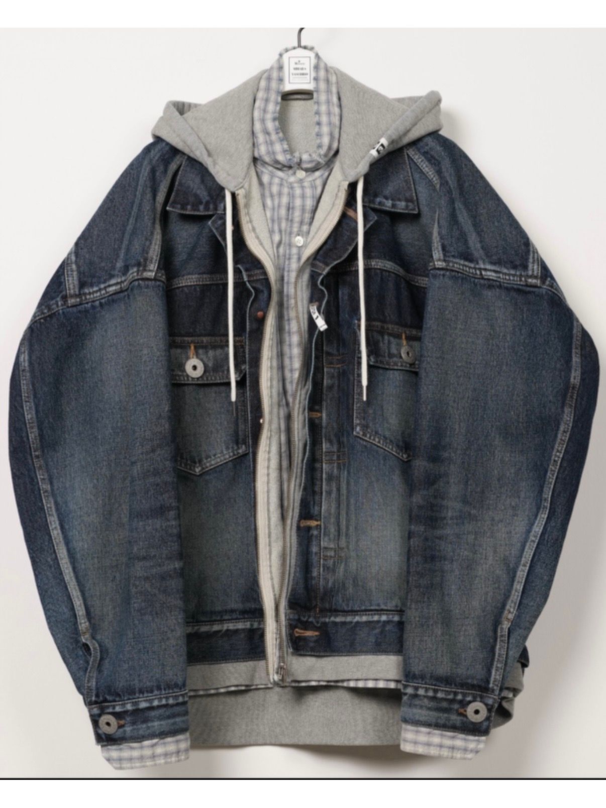 【26AW】トリプル レイヤード デニム ジャケット / TRIPLE LAYERED DENIM JK / インディゴ