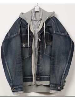 【26AW】トリプル レイヤード デニム ジャケット / TRIPLE LAYERED DENIM JK / インディゴ