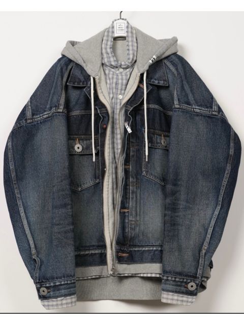 【26AW】トリプル レイヤード デニム ジャケット / TRIPLE LAYERED DENIM JK / インディゴ