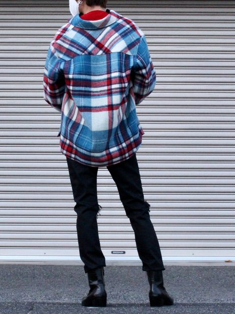 大人カジュアルにはチェックシャツ!