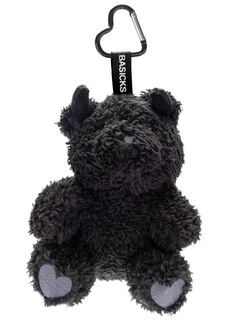 【25AW】"ア クマ" チャーム マスコット / "A KUMA" CHARM / ブラック
