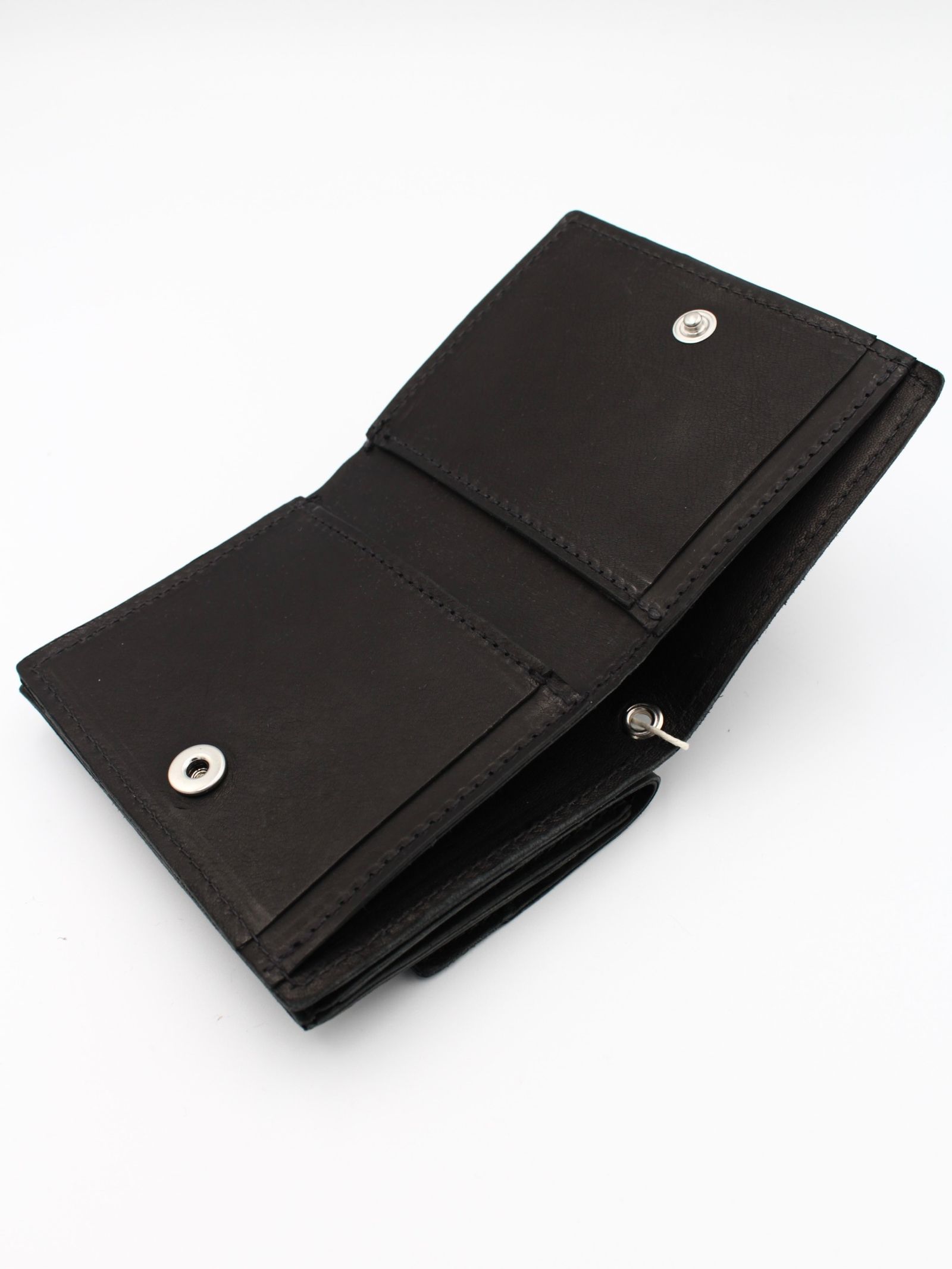 【WT01JPM】カンガルーレザーダブル ウォレット ジャパン 財布 / DOUBLE WALLET JAPAN / ブラック