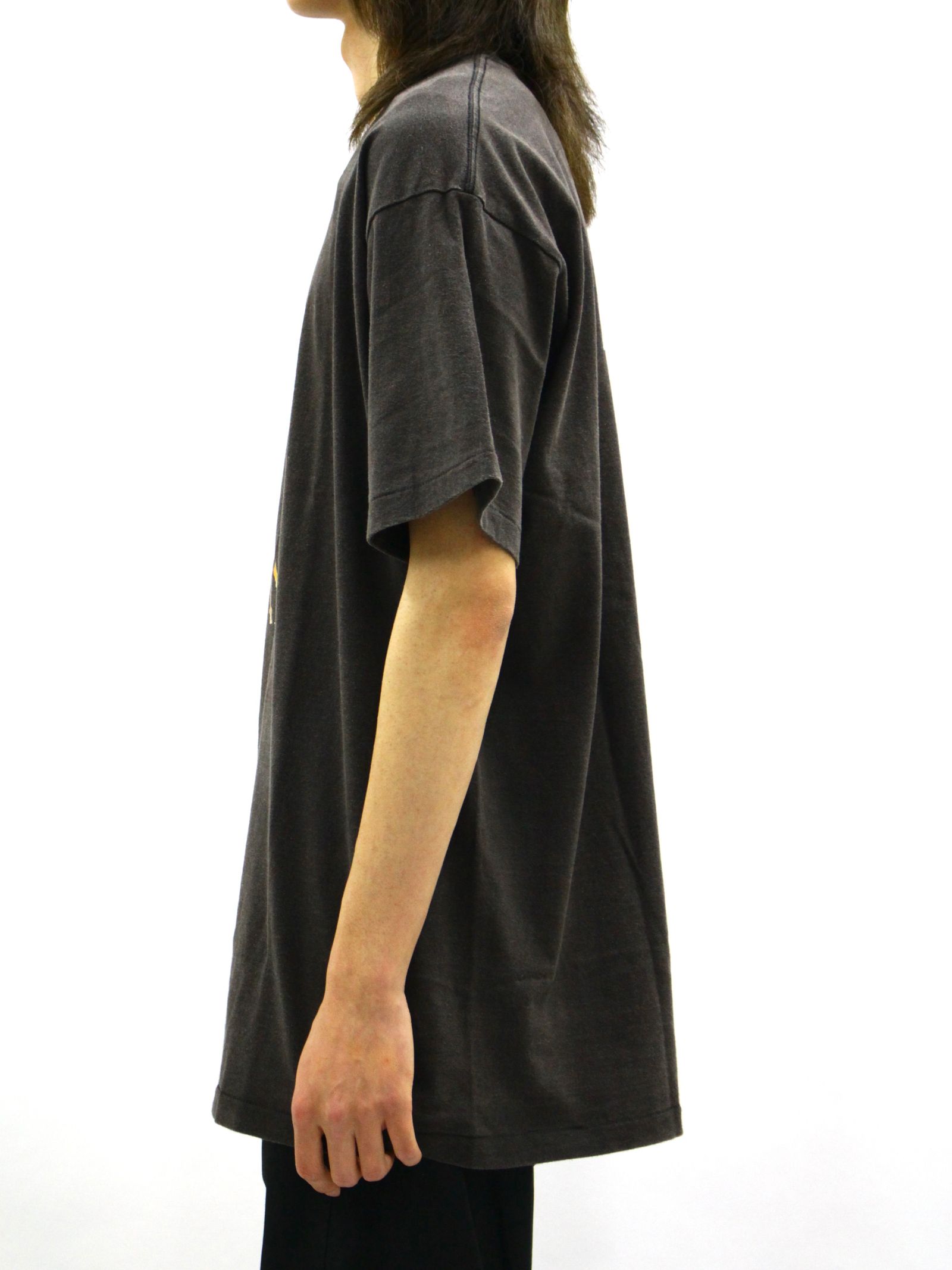 【26SS】佃弘樹 Heartwork Mixed media ロボット グラフィック Tシャツ / Hiroki Tsukuda ART ROBO T-SHIRT/ ブラック