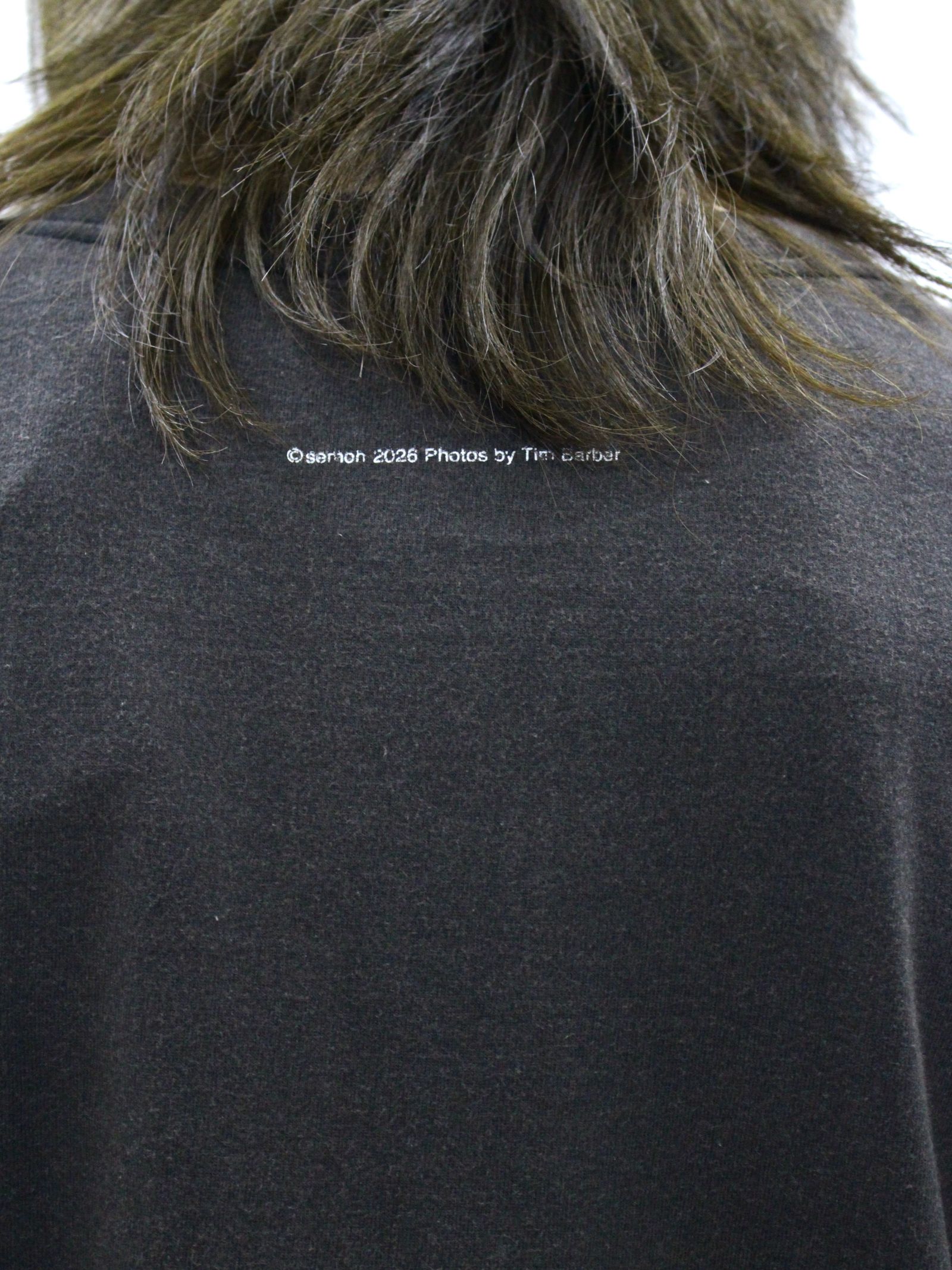 【26SS】ティム・バーバー フォトグラフ バード Tシャツ オニータ / Tim Barber Photograph BIRD T-SHIRT ONIETA / ブラック