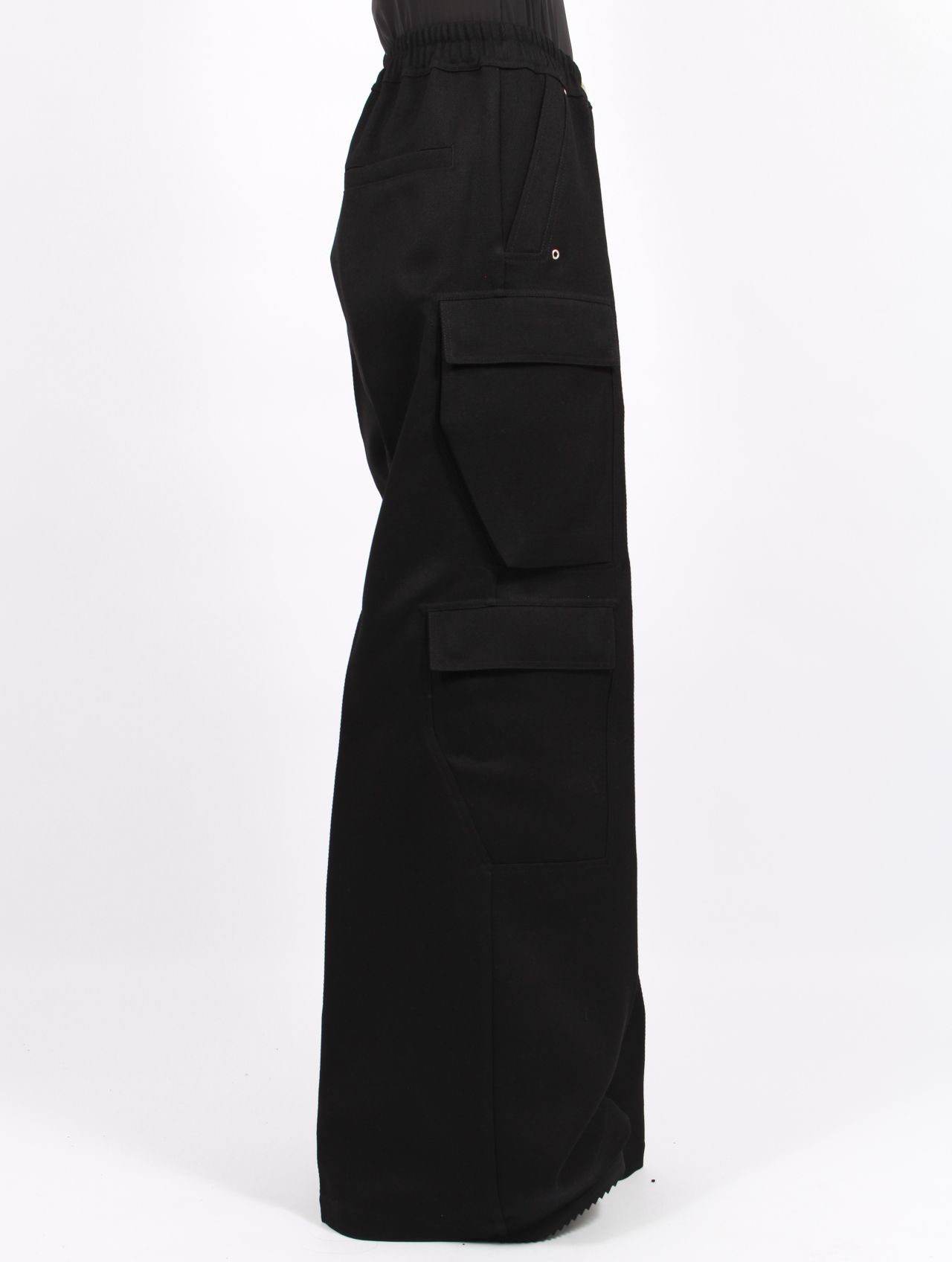 【25AW】カーゴ ベラ ワイド パンツ / CARGO BELAS / ブラック