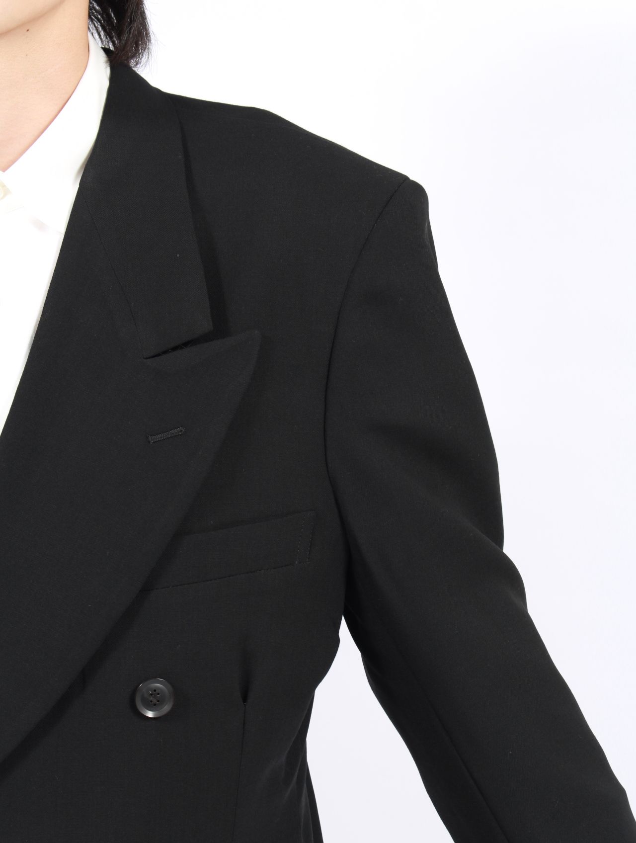 【25AW】80s クラシック 6B シェイプ ジャケット 80S CLASSIC 6B SHAPED JACKET / ブラック
