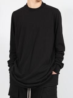 【24AW】レイヤード ハスラー ロングスリーブ Tシャツ / HUSTLER T / ブラック