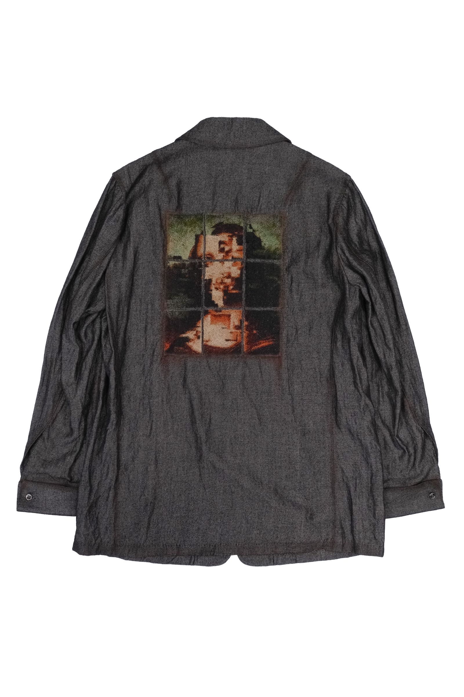 【27SS】 エンブロイダリー ライト ジャケット / EMBROIDERY LIGHT JACKET / DECAY BLACK ( ブラック )
