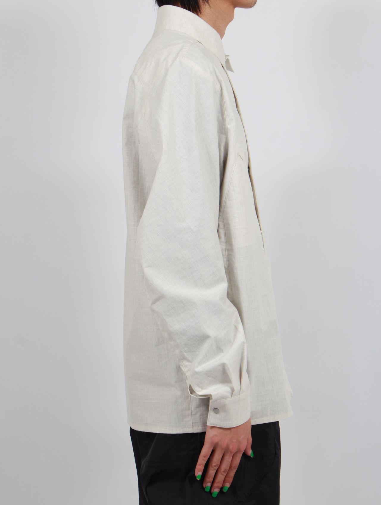 【25SS】パネル シャツ / Panel Shirts / ホワイト