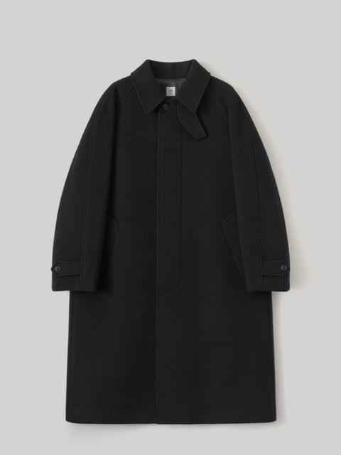 【26AW】レガシー バルマカーン コート / LEGACY BALMACAAN COAT / ブラック