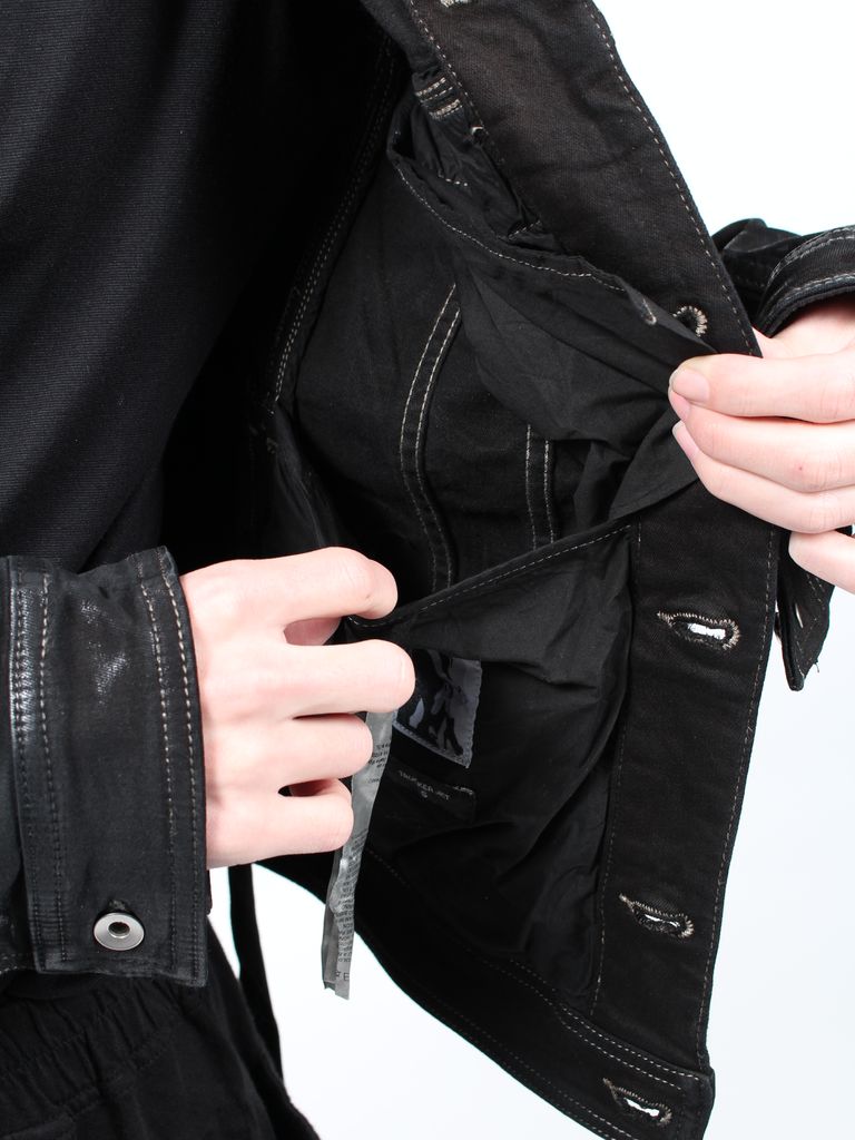 RICK OWENS DRKSHDW - 【24SS】トラッカー コーティング デニム 