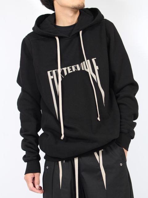 【24AW】シーズンテーマ 刺繍 フーディー パーカー / HOODIE / ブラック